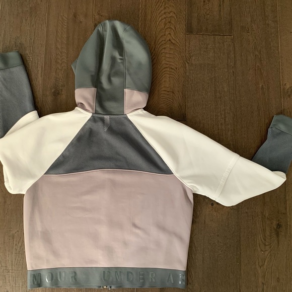 UA Womens Unstoppable Move Light Full Zip Hoodie - Picture 5 of 9